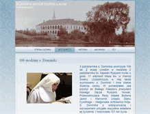Tablet Screenshot of klasztor.bialyklasztor.pl