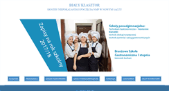 Desktop Screenshot of bialyklasztor.pl