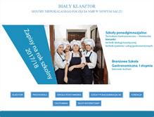 Tablet Screenshot of bialyklasztor.pl